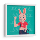 HOLA, NIÑO, DICE EL CONEJO - Najesi | Cuadro decorativo de Canvas Lab