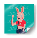 HOLA, NIÑO, DICE EL CONEJO - Najesi | Cuadro decorativo de Canvas Lab