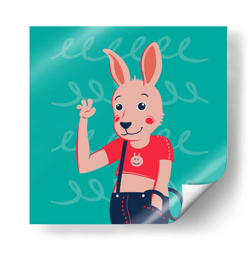 HOLA, NIÑO, DICE EL CONEJO - Najesi | Cuadro decorativo de Canvas Lab