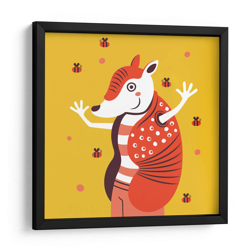 HOLA, NIÑO, DICE EL ARMADILLO - Najesi | Cuadro decorativo de Canvas Lab
