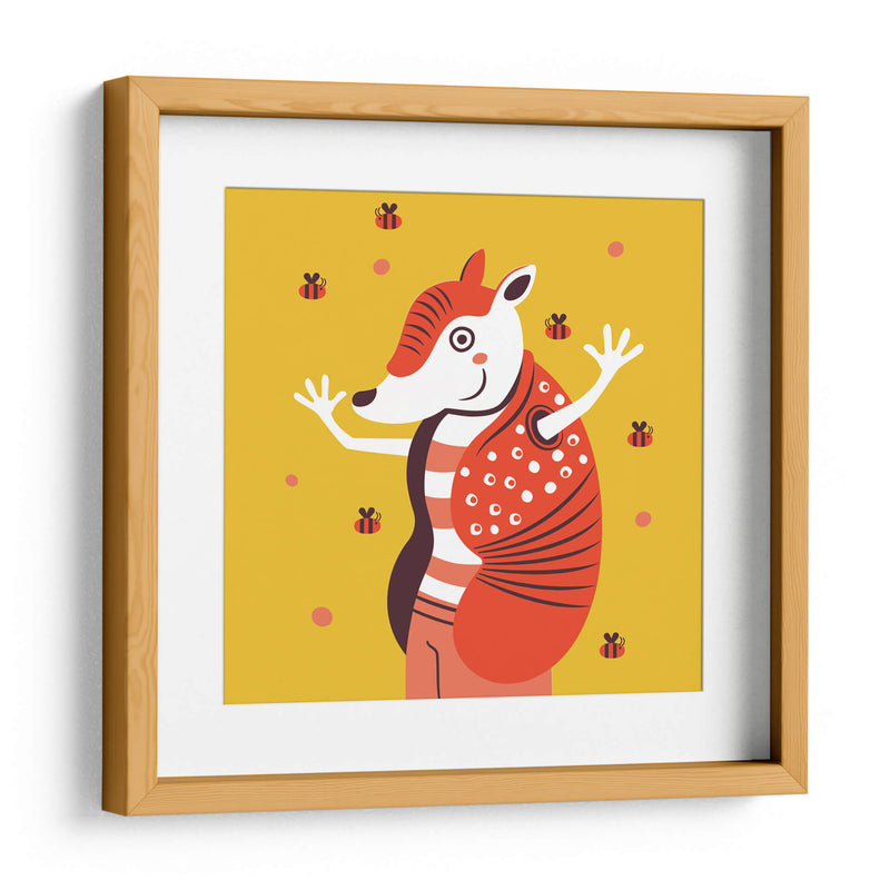 HOLA, NIÑO, DICE EL ARMADILLO - Najesi | Cuadro decorativo de Canvas Lab