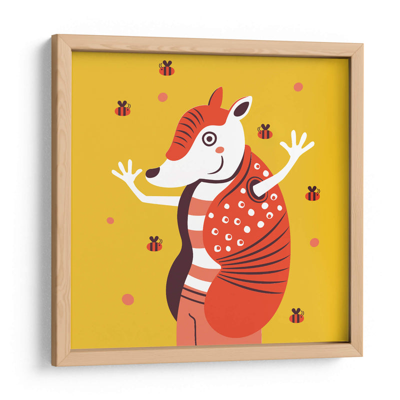 HOLA, NIÑO, DICE EL ARMADILLO - Najesi | Cuadro decorativo de Canvas Lab