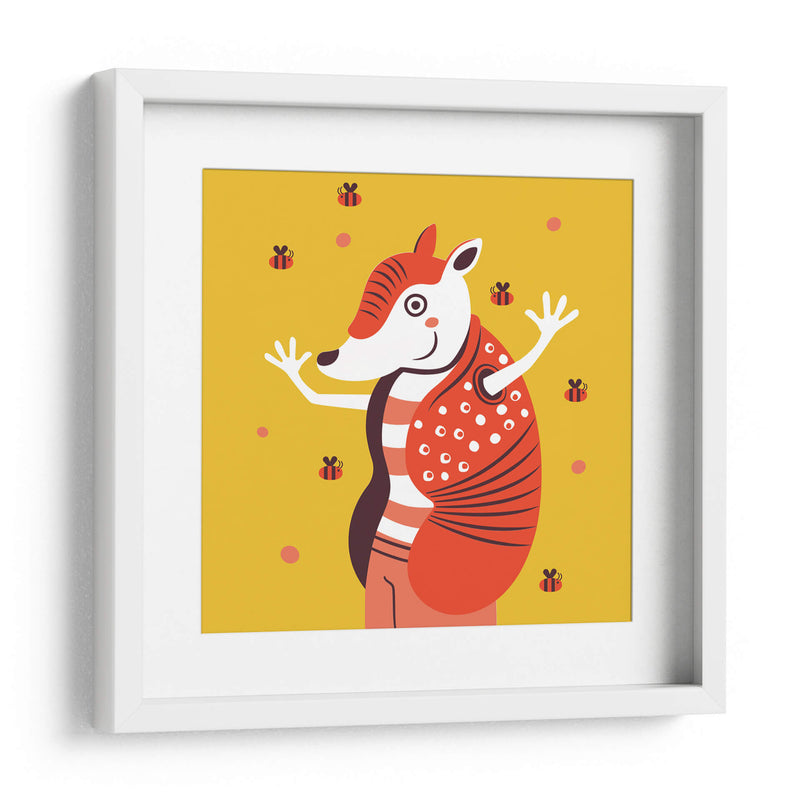 HOLA, NIÑO, DICE EL ARMADILLO - Najesi | Cuadro decorativo de Canvas Lab