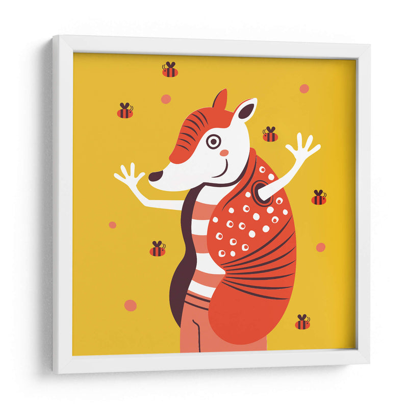 HOLA, NIÑO, DICE EL ARMADILLO - Najesi | Cuadro decorativo de Canvas Lab