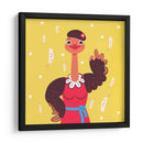 HOLA, NIÑO, DICE EL AVESTRUZ - Najesi | Cuadro decorativo de Canvas Lab