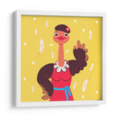 HOLA, NIÑO, DICE EL AVESTRUZ - Najesi | Cuadro decorativo de Canvas Lab