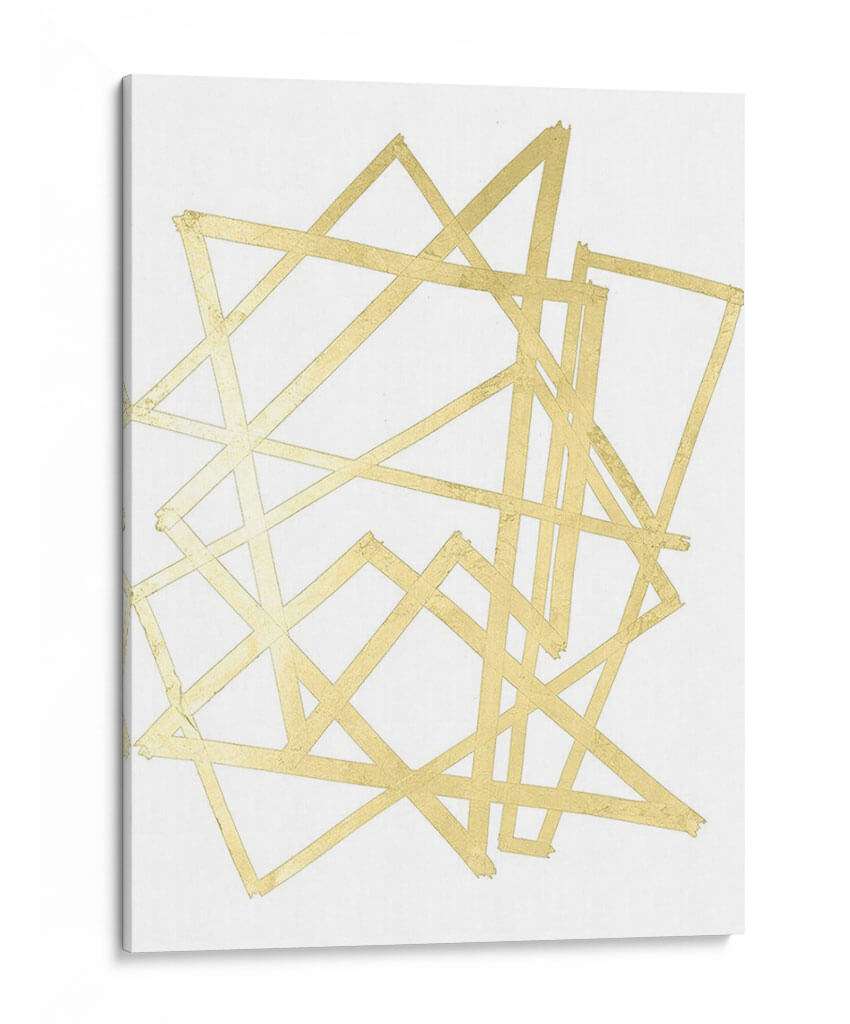 Golden Techno I - Vanna Lam | Cuadro decorativo de Canvas Lab