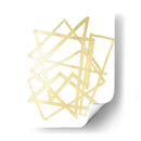 Golden Techno I - Vanna Lam | Cuadro decorativo de Canvas Lab