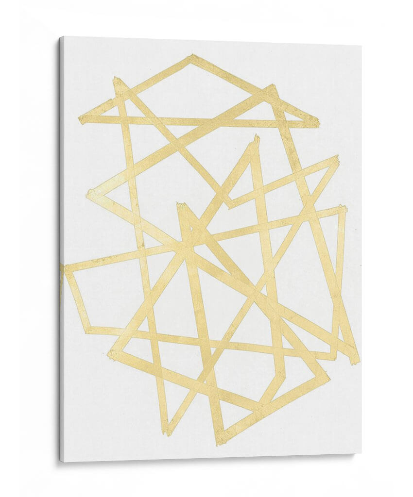 Golden Techno Iii - Vanna Lam | Cuadro decorativo de Canvas Lab