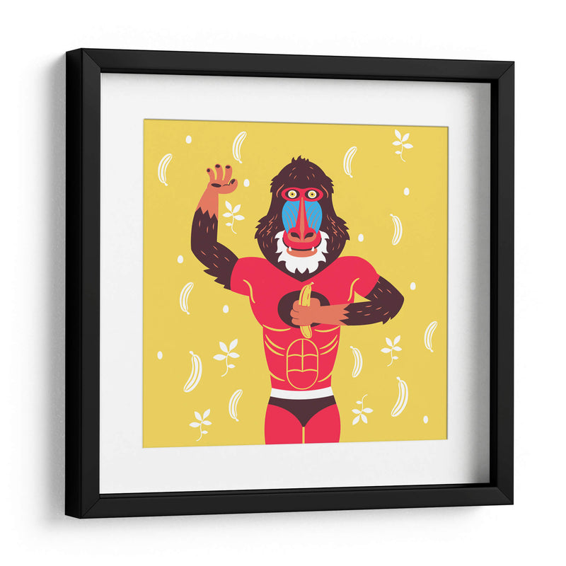 HOLA, NIÑO, DICE EL BABUINO - Najesi | Cuadro decorativo de Canvas Lab