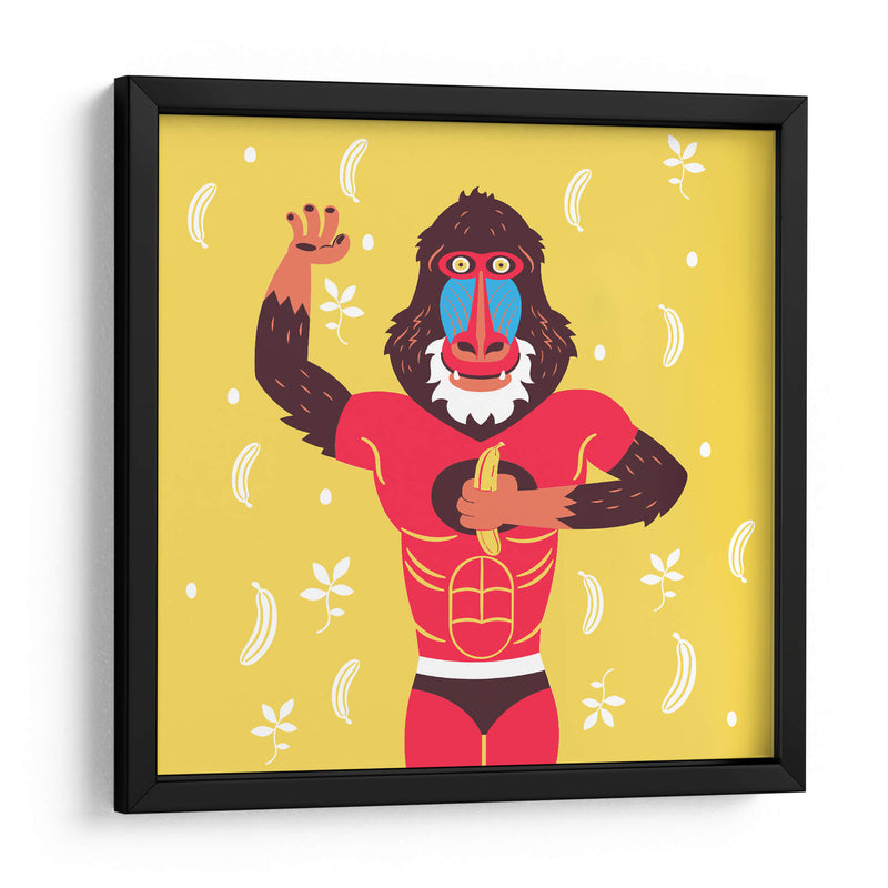 HOLA, NIÑO, DICE EL BABUINO - Najesi | Cuadro decorativo de Canvas Lab