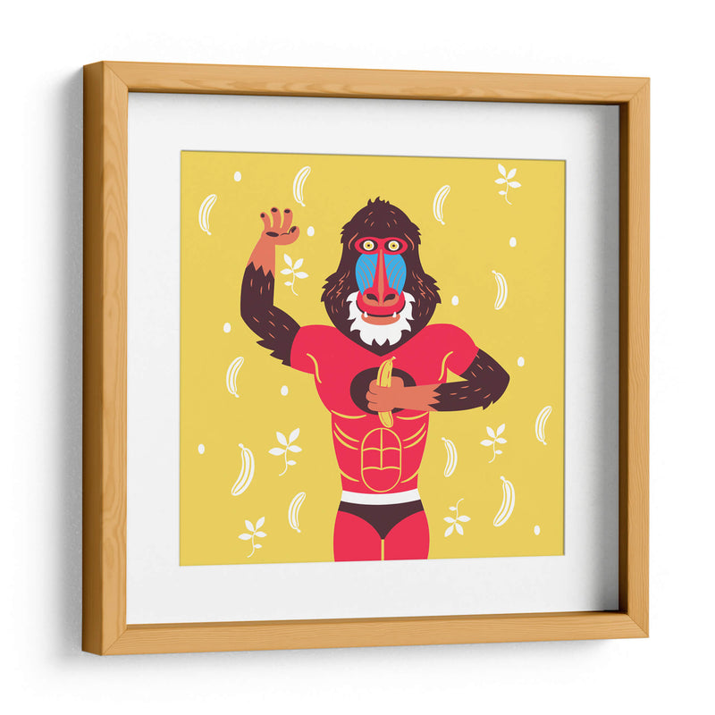 HOLA, NIÑO, DICE EL BABUINO - Najesi | Cuadro decorativo de Canvas Lab