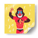 HOLA, NIÑO, DICE EL BABUINO - Najesi | Cuadro decorativo de Canvas Lab