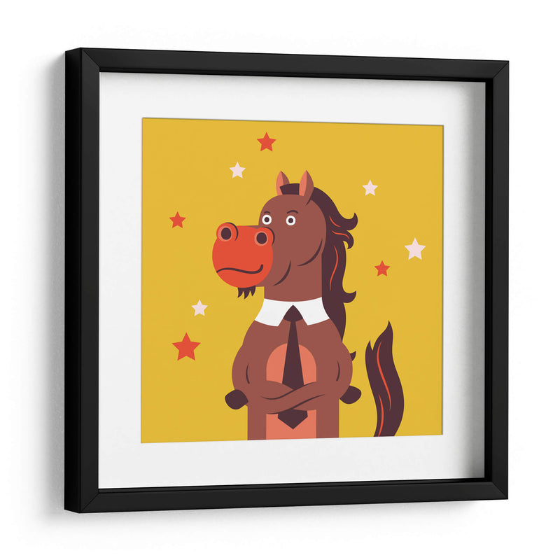 HOLA, NIÑO, DICE EL CABALLO - Najesi | Cuadro decorativo de Canvas Lab