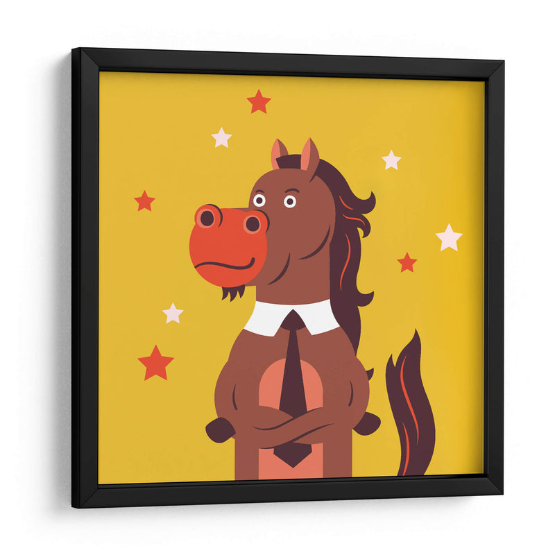 HOLA, NIÑO, DICE EL CABALLO - Najesi | Cuadro decorativo de Canvas Lab