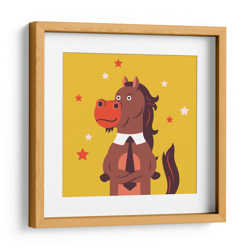 HOLA, NIÑO, DICE EL CABALLO - Najesi | Cuadro decorativo de Canvas Lab