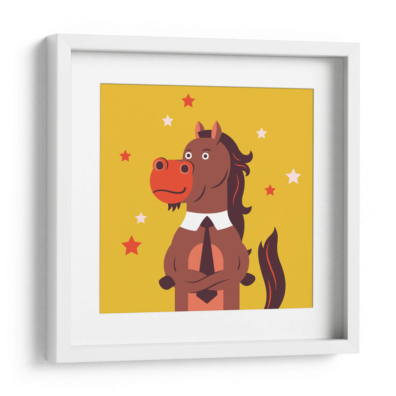 HOLA, NIÑO, DICE EL CABALLO - Najesi | Cuadro decorativo de Canvas Lab