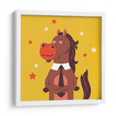 HOLA, NIÑO, DICE EL CABALLO - Najesi | Cuadro decorativo de Canvas Lab