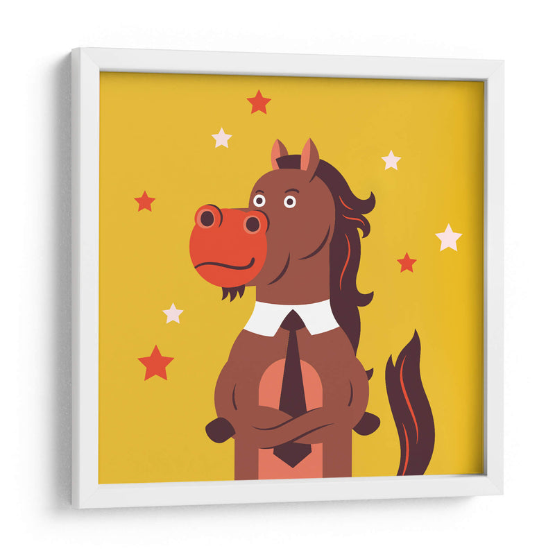 HOLA, NIÑO, DICE EL CABALLO - Najesi | Cuadro decorativo de Canvas Lab