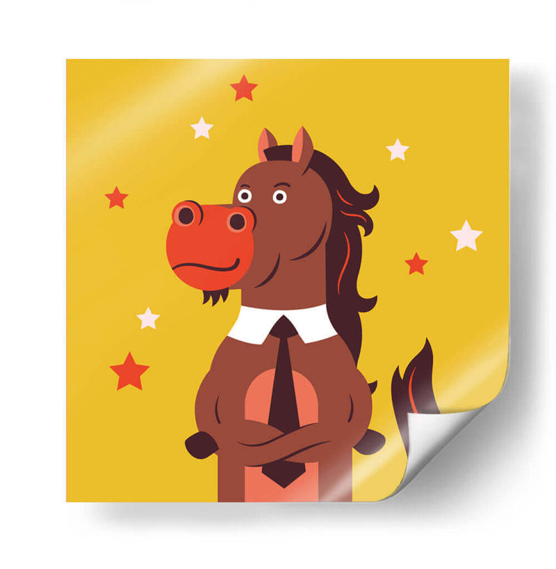 HOLA, NIÑO, DICE EL CABALLO - Najesi | Cuadro decorativo de Canvas Lab