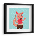 HOLA, NIÑO, DICE EL CANGURO - Najesi | Cuadro decorativo de Canvas Lab