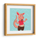 HOLA, NIÑO, DICE EL CANGURO - Najesi | Cuadro decorativo de Canvas Lab