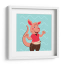 HOLA, NIÑO, DICE EL CANGURO - Najesi | Cuadro decorativo de Canvas Lab