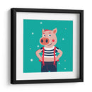 HOLA, NIÑO, DICE EL CERDO - Najesi | Cuadro decorativo de Canvas Lab