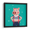 HOLA, NIÑO, DICE EL CERDO - Najesi | Cuadro decorativo de Canvas Lab