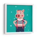 HOLA, NIÑO, DICE EL CERDO - Najesi | Cuadro decorativo de Canvas Lab