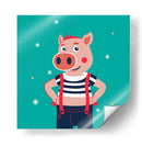 HOLA, NIÑO, DICE EL CERDO - Najesi | Cuadro decorativo de Canvas Lab