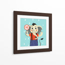 HOLA, NIÑO, DICE EL ELEFANTE - Najesi | Cuadro decorativo de Canvas Lab