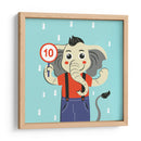 HOLA, NIÑO, DICE EL ELEFANTE - Najesi | Cuadro decorativo de Canvas Lab