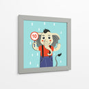 HOLA, NIÑO, DICE EL ELEFANTE - Najesi | Cuadro decorativo de Canvas Lab