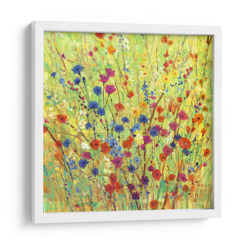 Parche De Flores Silvestre I - Tim OToole | Cuadro decorativo de Canvas Lab