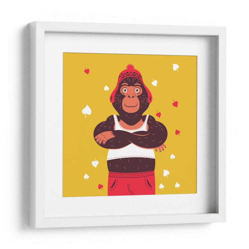 HOLA, NIÑO, DICE EL GORILA - Najesi | Cuadro decorativo de Canvas Lab