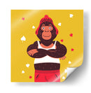 HOLA, NIÑO, DICE EL GORILA - Najesi | Cuadro decorativo de Canvas Lab