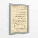 Sampler Del Alfabeto I - Denis Diderot | Cuadro decorativo de Canvas Lab