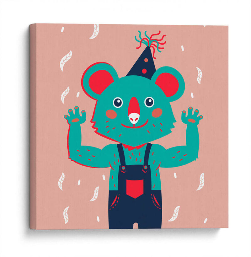 HOLA, NIÑO, DICE EL KOALA - Najesi | Cuadro decorativo de Canvas Lab