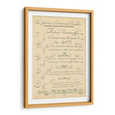 Alfabeto Sampler Ii - Denis Diderot | Cuadro decorativo de Canvas Lab