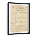 Alfabeto Sampler Iii - Denis Diderot | Cuadro decorativo de Canvas Lab