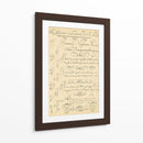 Alfabeto Sampler Iii - Denis Diderot | Cuadro decorativo de Canvas Lab