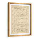 Alfabeto Sampler Iii - Denis Diderot | Cuadro decorativo de Canvas Lab