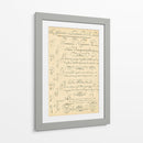 Alfabeto Sampler Iii - Denis Diderot | Cuadro decorativo de Canvas Lab