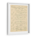 Alfabeto Sampler Iii - Denis Diderot | Cuadro decorativo de Canvas Lab