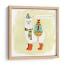 Fa-La-La-La Llama I - June Erica Vess | Cuadro decorativo de Canvas Lab