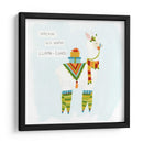 Fa-La-La-La-La Llama Ii - June Erica Vess | Cuadro decorativo de Canvas Lab