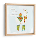 Fa-La-La-La-La Llama Ii - June Erica Vess | Cuadro decorativo de Canvas Lab