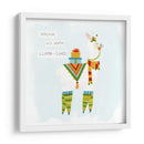 Fa-La-La-La-La Llama Ii - June Erica Vess | Cuadro decorativo de Canvas Lab