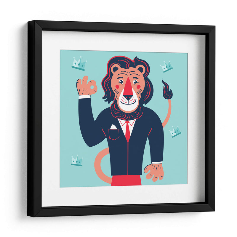 HOLA, NIÑO, DICE EL LEÓN - Najesi | Cuadro decorativo de Canvas Lab